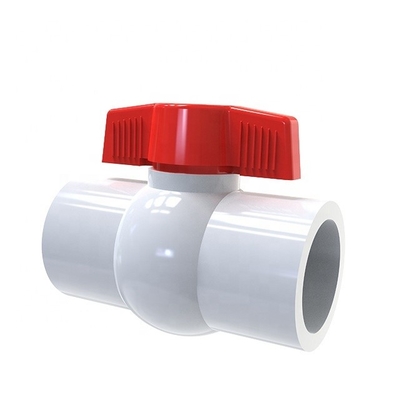 1 polegada PVC válvula de esfera para abastecimento de água hidráulica potência OEM personalização suportado