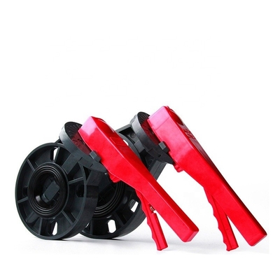 Média de água de 2 a 12&quot; PVC Tipo de válvula de borboleta para estrutura de esferas hidráulicas Manual