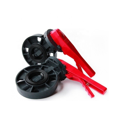 Média de água de 2 a 12&quot; PVC Tipo de válvula de borboleta para estrutura de esferas hidráulicas Manual