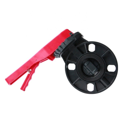 Média de água de 2 a 12&quot; PVC Tipo de válvula de borboleta para estrutura de esferas hidráulicas Manual