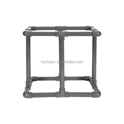 Instalações de tubos de plástico OEM Cotovelo 3 Way Corner para kits e móveis DIY