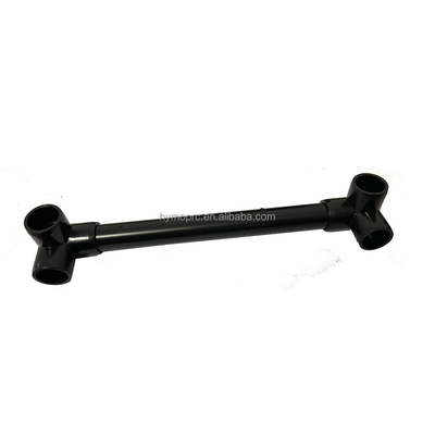 Fittings de conectores de tubos de PVC para encanamento ASTM Sch40 Customize Cor preta 1/2&quot; Cotovelo