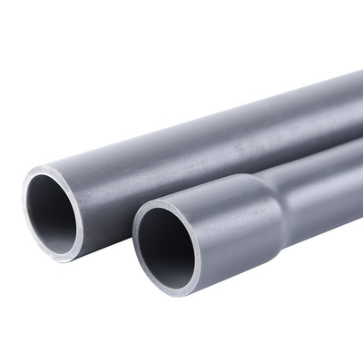 Tubo de condução elétrica de PVC para ligação de cola Cinza Padrão ASTM UL 651 Sch 40 Tamanho