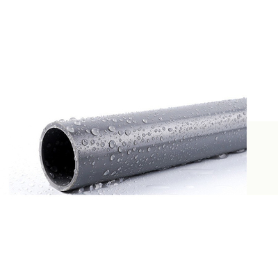 Tubo de condução elétrica de PVC para ligação de cola Cinza Padrão ASTM UL 651 Sch 40 Tamanho