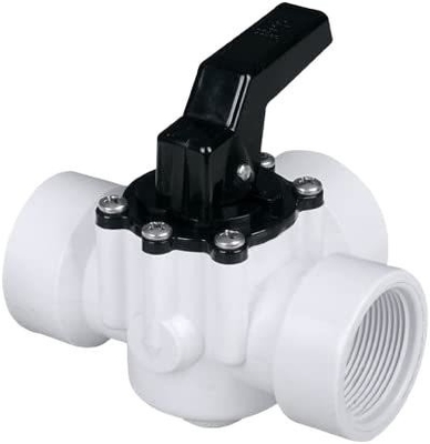 Valva de esfera de PVC de 3 vias para piscinas Medios hidráulicos de água Aplicação geral OEM