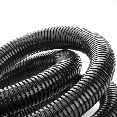 Cabeça Elétrica Ultra Redonda Tubo Corrugado LDPE Customizable Suporte OEM em Cor Preta