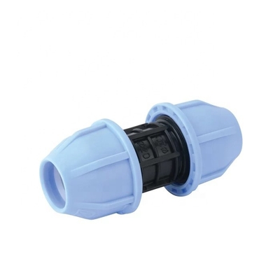 20-110MM Acoplamento de compressão de HDPE PP Tipo italiano Acoplamento igualitário para acoplamentos de tubos de abastecimento de água e irrigação