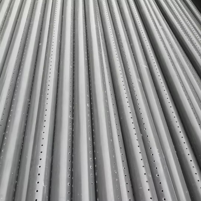 Tubos perfurados de drenagem de PVC de 4 polegadas para drenagem eficaz da água e sistema melhorado