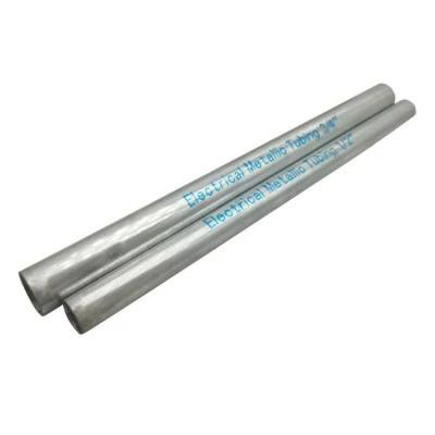 Espessura e aço 1/2&quot; tubo de condução EMT metálico para eletricidade