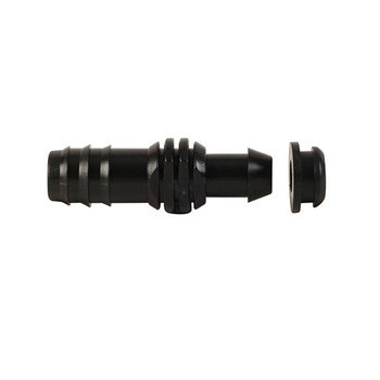 Fittings de irrigação por gotejamento de 20 mm e 16 mm azuis Anel de pinça de plástico para tubo de gotejamento de tubos de PE