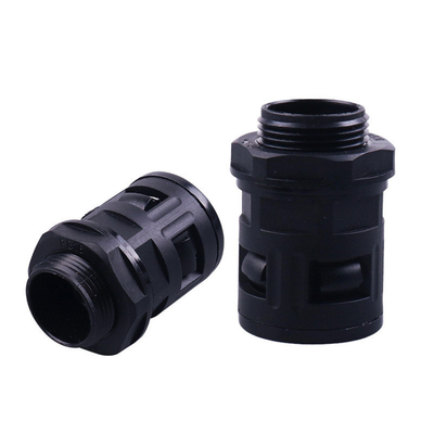 1/2 &quot;-1&quot; cortar Glándula de cabo de plástico à prova d'água e adaptador de conector de conduto flexível