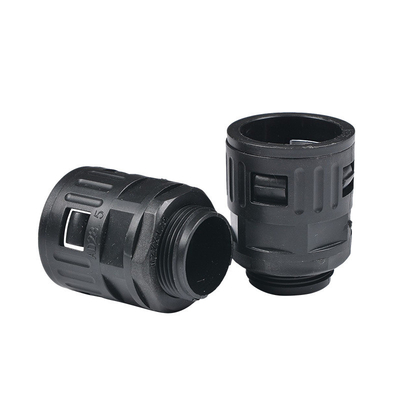 1/2 &quot;-1&quot; cortar Glándula de cabo de plástico à prova d'água e adaptador de conector de conduto flexível
